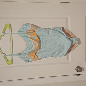 Cabana Life off the shoulder swimsuit